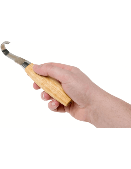 Mora 162 cuchillo de trinchar de doble filo 13446 hoja de acero inoxidable 5,5cm mango de abedul