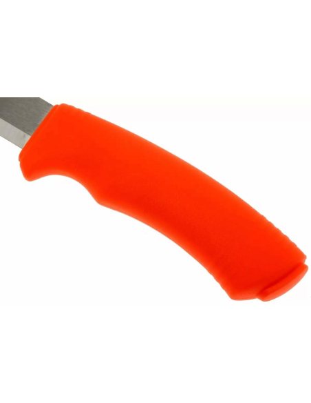 Mora Bushcraft Survival Knife 12051 10,9cm stainless steel blade orange rubber handle with fire starter + sheath