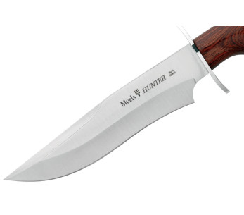 Faca Muela Hunter 9298 Lâmina de 17 cm em aço inoxidável Cabo stamina + bainha em pele 2