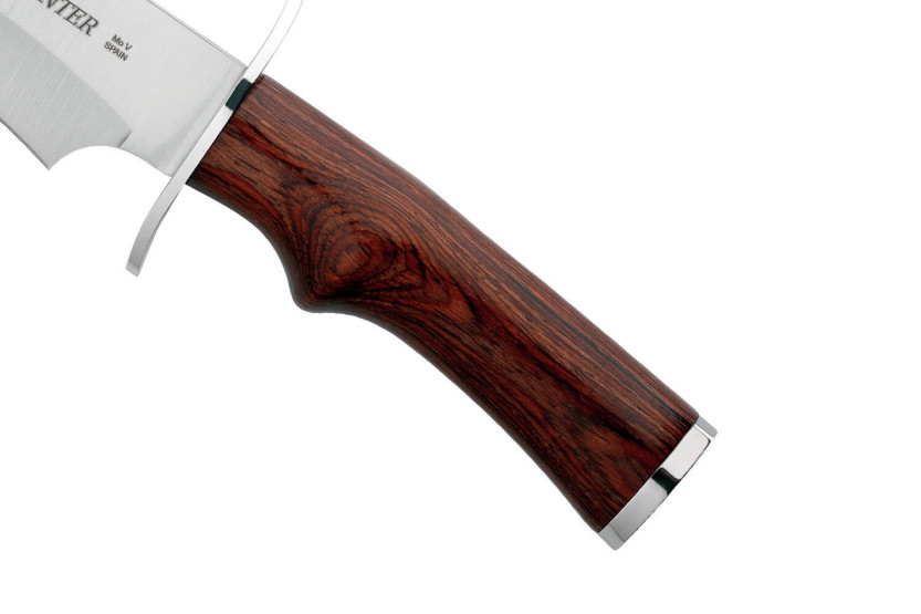 Muela Hunter 9298 kniv 17 cm blad i rustfritt stål staminahåndtak + lærhylse