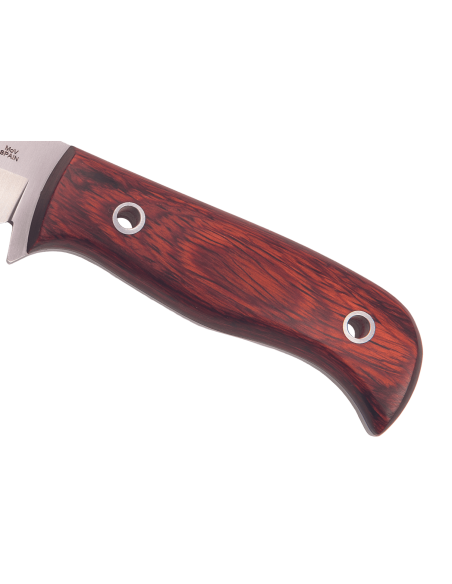 Muela Mustang 9332 knivblad i rustfritt stål 8 cm staminahåndtak + skinnslire