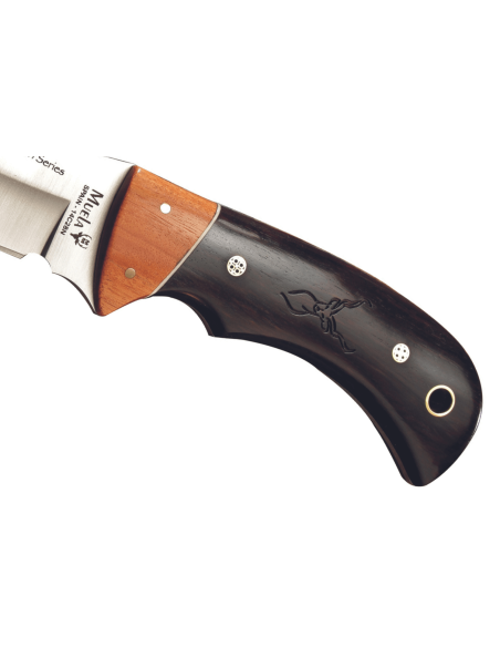 Muela Kudu 9278 knife limited series 10cm blade granadillo and asteropeia wood handle + leather sheath