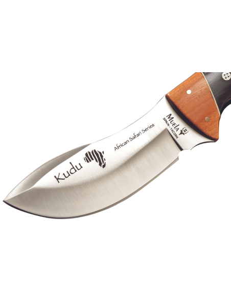 Muela Kudu 9278 knife limited series 10cm blade granadillo and asteropeia wood handle + leather sheath