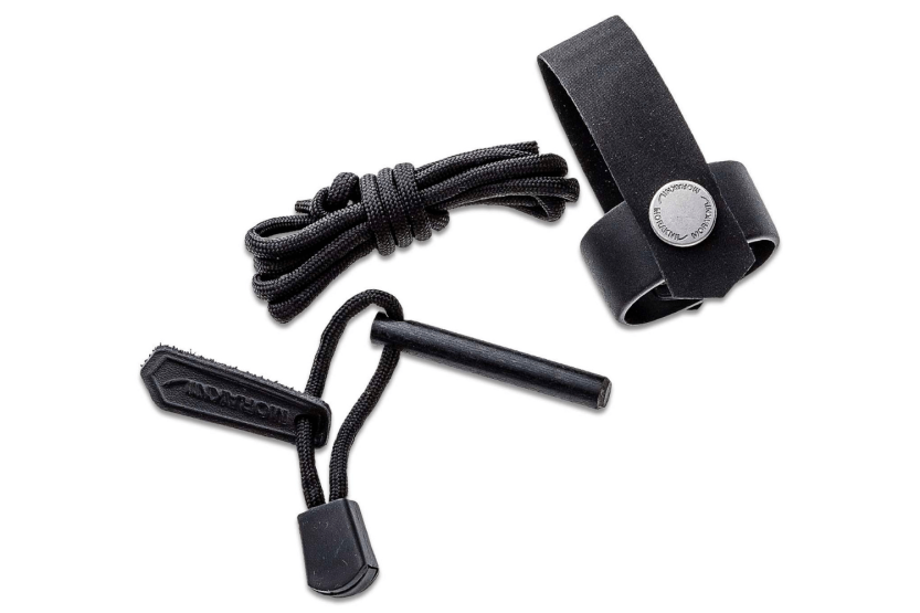 Mora Eldris 12633 lommekniv 5,9 cm rustfrit stålblad grønt gummihåndtag med lighter + etui