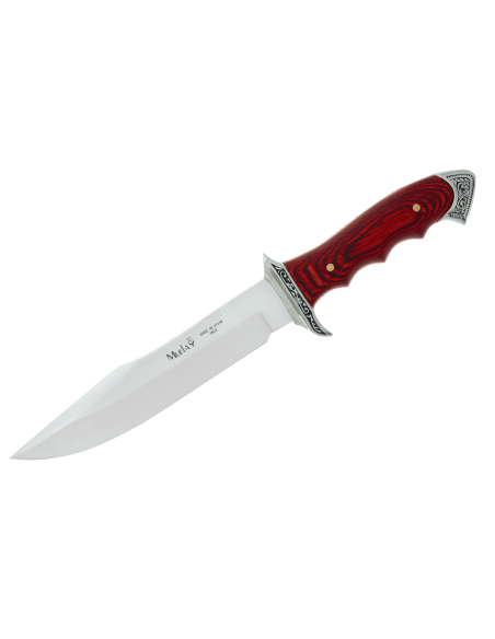 Muela Venecia 21833 knife 17cm stainless steel blade stamina handle with leather sheath
