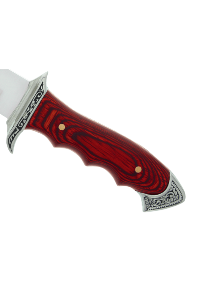 Muela Venecia 21833 knife 17cm stainless steel blade stamina handle with leather sheath