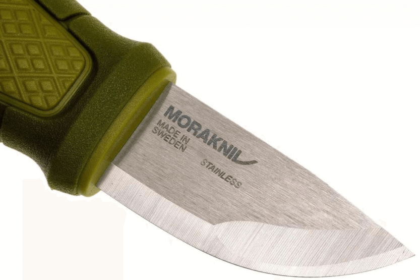 Mora Eldris 12651 lommekniv 5,9 cm blad i rustfrit stål grønt gummihåndtag + etui
