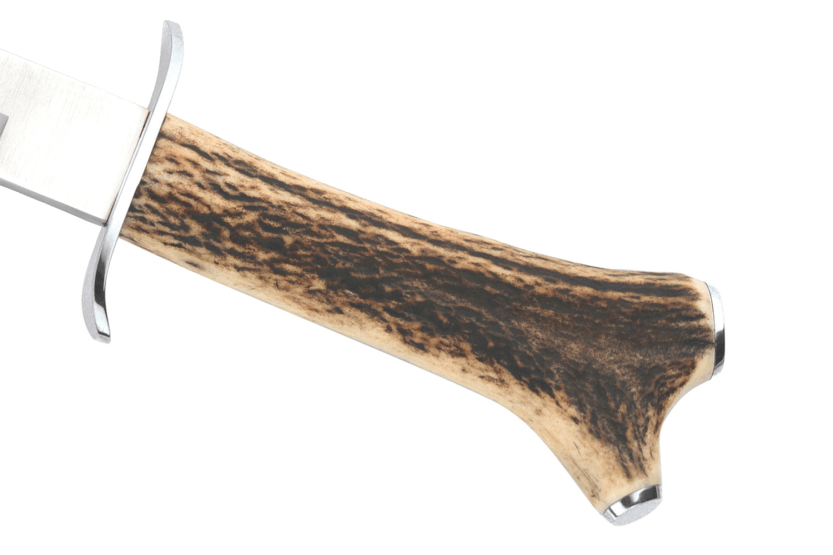 Muela Alcaraz Puukko 9249 ruostumaton terä 26cm peuran sarvikuonokahva + nahkatuppi