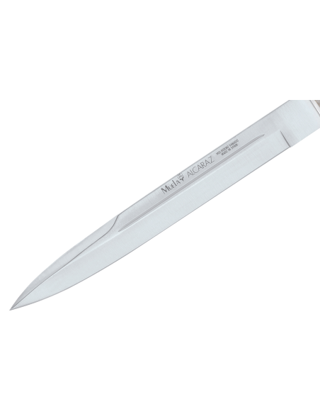 Muela Alcaraz veitsi 9255 ruostumaton teräs terä 26cm peuran sarvikuonokahva + nahkatuppi