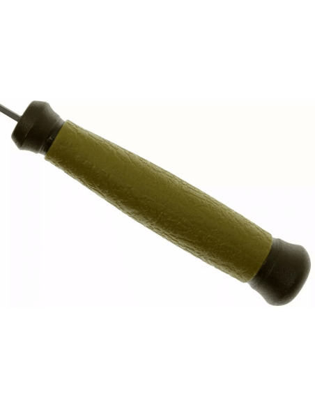 Cuchillo Mora 2000 10629 10.9cm hoja acero inoxidable mango goma verde + funda