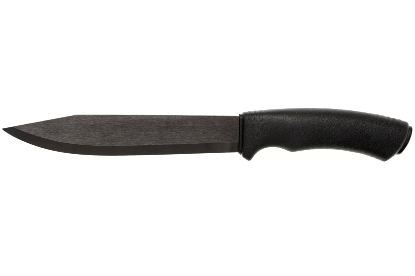 Mora Pathfinder Black Knife 12355 17.2cm carbon blade black polypropylene handle + sheath