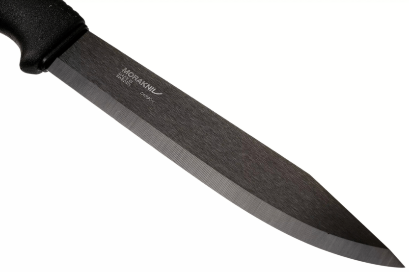 Mora Pathfinder Black Knife 12355 17.2cm carbon blade black polypropylene handle + sheath