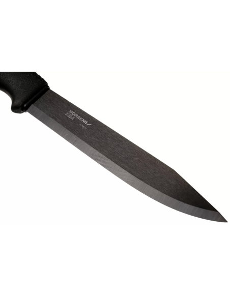 Mora Pathfinder Black Knife 12355 17.2cm carbon blade black polypropylene handle + sheath
