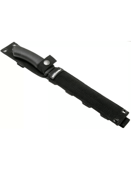 Mora Pathfinder Black Knife 12355 17.2cm carbon blade black polypropylene handle + sheath