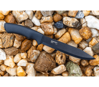 Mora Pathfinder Black Mes 12355 17.2cm carbon lemmet zwart polypropyleen handvat + schede 2