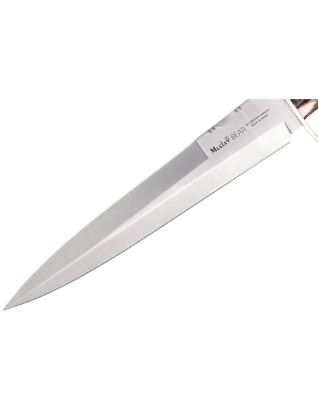 Muela Bear 9250 knife 24cm stainless steel blade stag handle + leather sheath