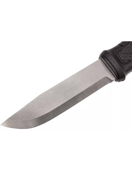 Mora Garberg Multi-Mount 12642 veitsi 10.9cm ruostumattomasta teräksestä valmistettu terä musta polyamidikahva + laukku