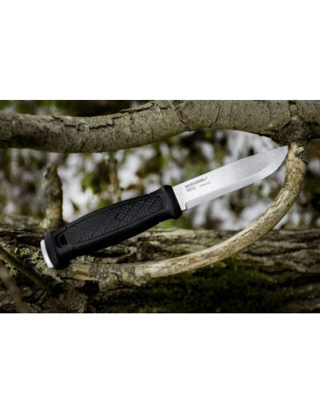 Mora Garberg Multi-Mount 12642 mes 10,9cm roestvrijstalen lemmet zwart polyamide handvat + etui