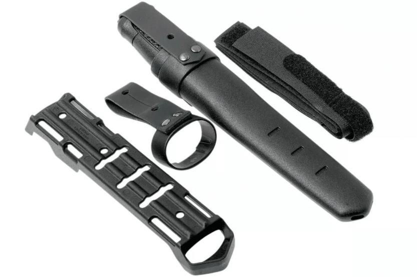Mora Garberg Multi-Mount 13147 coltello 10,9 cm lama in carbonio manico in poliammide nero + custodia