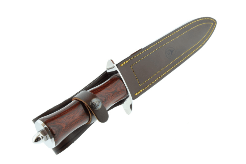 Muela Alcaraz Knife 9252 blad i rustfrit stål 26 cm stamina håndtag + læderskede