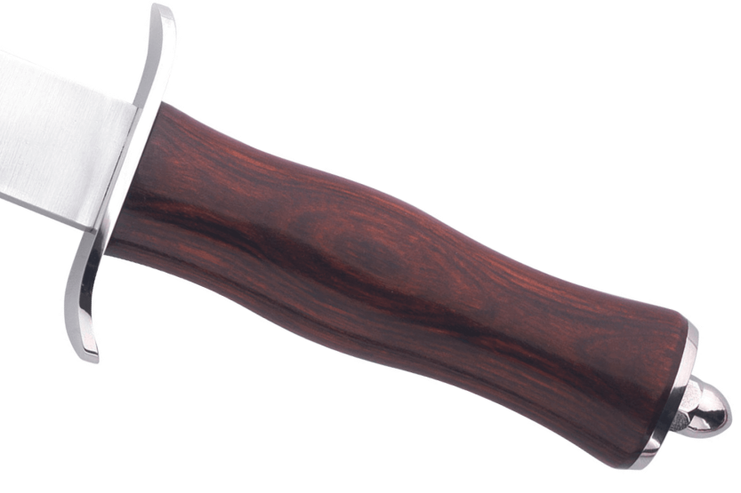 Muela Alcaraz Kniv 9252 rustfritt stålblad 26 cm staminahåndtak + skinnslire