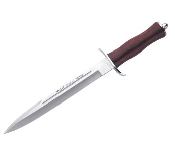Muela Alcaraz Kniv 9252 blad av rostfritt stål 26cm stamina handtag + läderslida