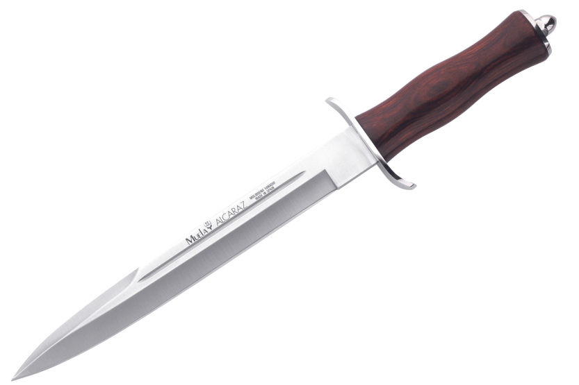 Muela Alcaraz Kniv 9252 blad av rostfritt stål 26cm stamina handtag + läderslida