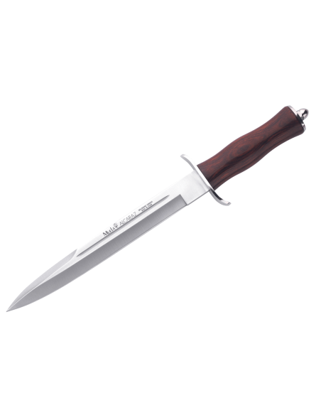 Muela Alcaraz Kniv 9252 blad av rostfritt stål 26cm stamina handtag + läderslida