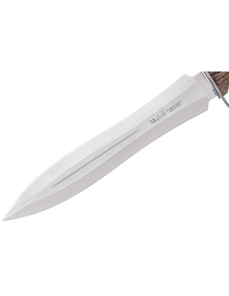 Faca Muela Cerf 9316 Lâmina de 24 cm em aço inoxidável Cabo em chifre + bainha em pele