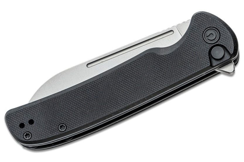 C200221 CIVIVI Chevalier foldekniv G10-håndtak og svart karbonfiber 11,2 cm