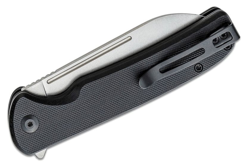 C200221 CIVIVI Chevalier folding knife G10 handle and black carbon fiber 11.2cm