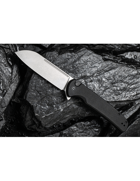 C200221 CIVIVI Chevalier vouwmes G10 handgreep en zwart koolstofvezel 11,2cm