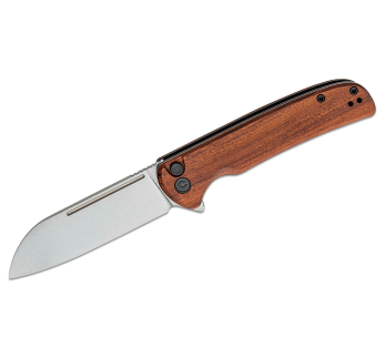 C200223 CIVIVI Cuchillo plegable Chevalier con mango de madera de Bubinga de 11,2cm