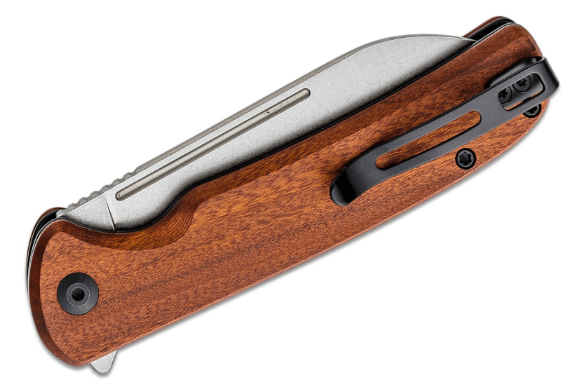 C200223 CIVIVI Chevalier coltello pieghevole con manico in legno Bubinga da 11,2 cm
