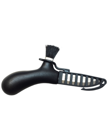 Mora Karl-Johan 10906 mushroom knife 6.2cm stainless steel blade black polypropylene handle + case