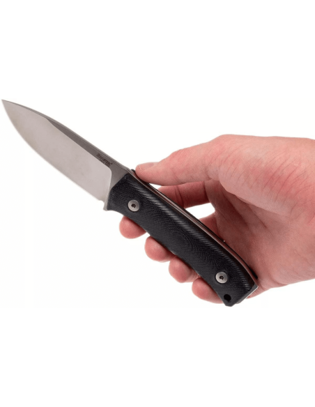 Cuchillo LionSteel M4.G10 9,5cm hoja G10 + funda de cuero