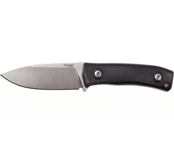 LionSteel M4.G10 veitsi 9.5cm terä G10 kahva + nahkatuppi
