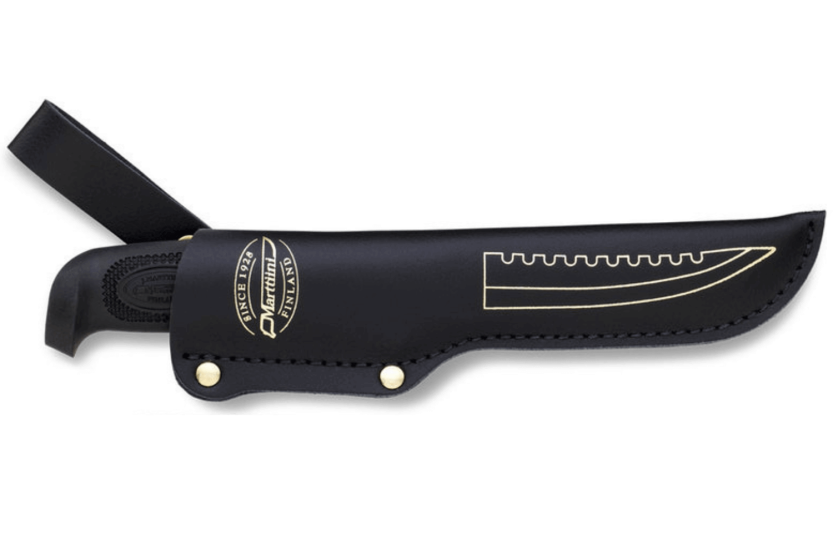 Faca Marttiini Condor Fisherman's 175014 Lâmina de 11 cm cabo de borracha + bainha
