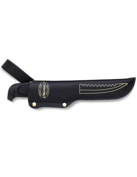 Marttiini Condor Vissersmes 175014 11cm lemmet rubberen handvat + schede