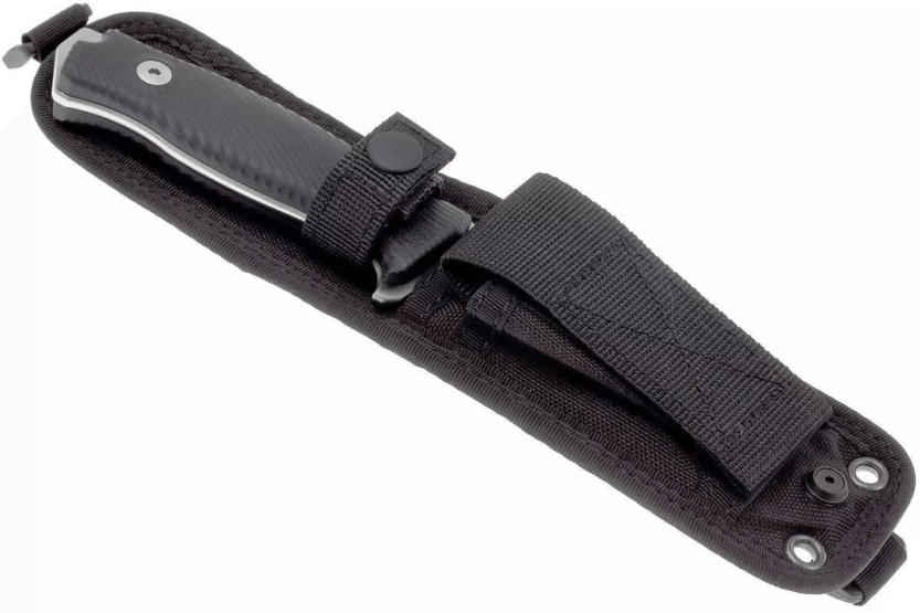 LionSteel M5.G10-kniv 11,5 cm blad G10-håndtak + slire