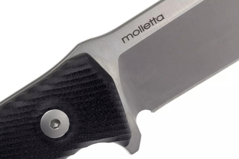 Cuchillo LionSteel M5.G10 11.5cm hoja G10 mango + funda