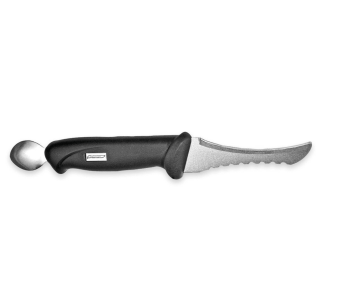 Marttiini Fish Cleaner-kniv 175019 10 cm blad gummihåndtak + slire