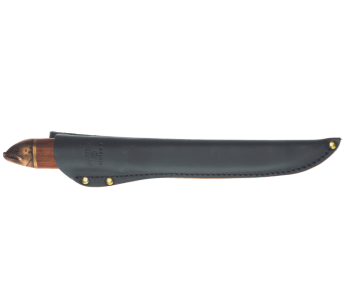 552017 Cuchillo Marttiini para filetear salmón, hoja 19cm, mango de madera + estuche 2