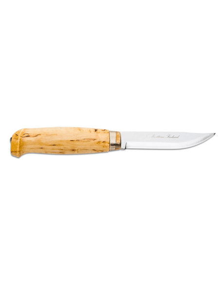 Messer Marttiini Lynx 131010 Klinge 11cm Griff Birke madré + Etui