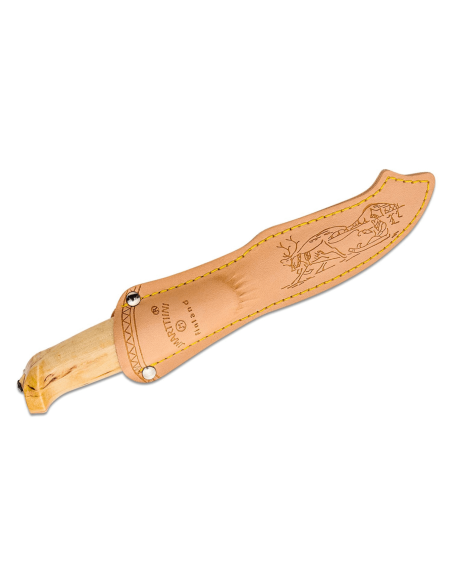 Navaja Marttiini Lynx 131010 11cm hoja abedul mango rizado + estuche