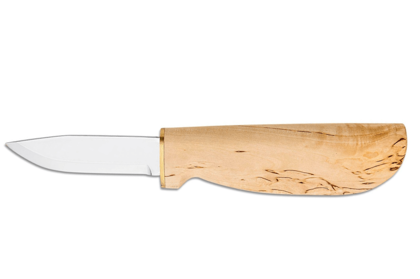 Marttiini Messer New Handy 511017 Klinge 7,5cm Griff Birke madriert + Etui