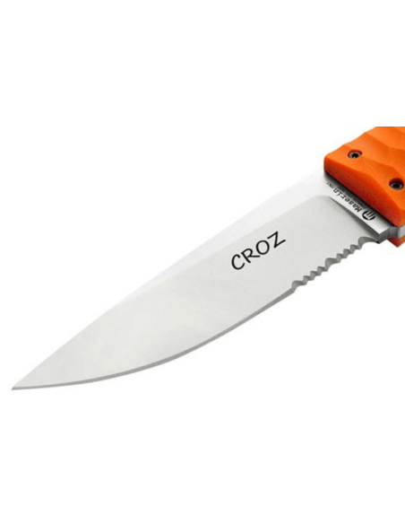Maserin Croz 976.A knife 11cm blade orange G10 handle + nylon sheath