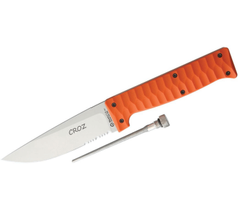 Maserin Croz 976.A mes 11cm lemmet oranje G10 handgreep + nylon schede 2