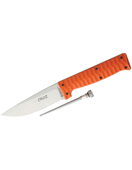 Maserin Croz 976.A kniv 11 cm blad oransje G10-håndtak + nylonslire