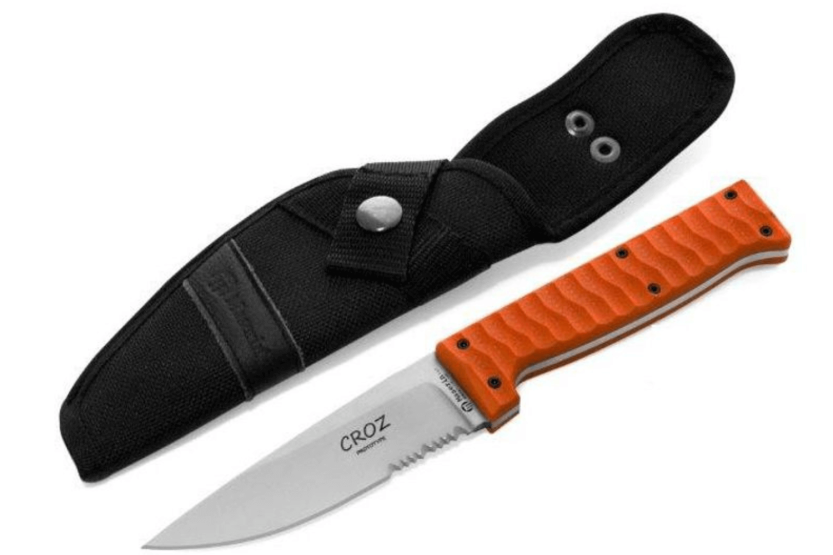 Maserin Croz 976.A mes 11cm lemmet oranje G10 handgreep + nylon schede